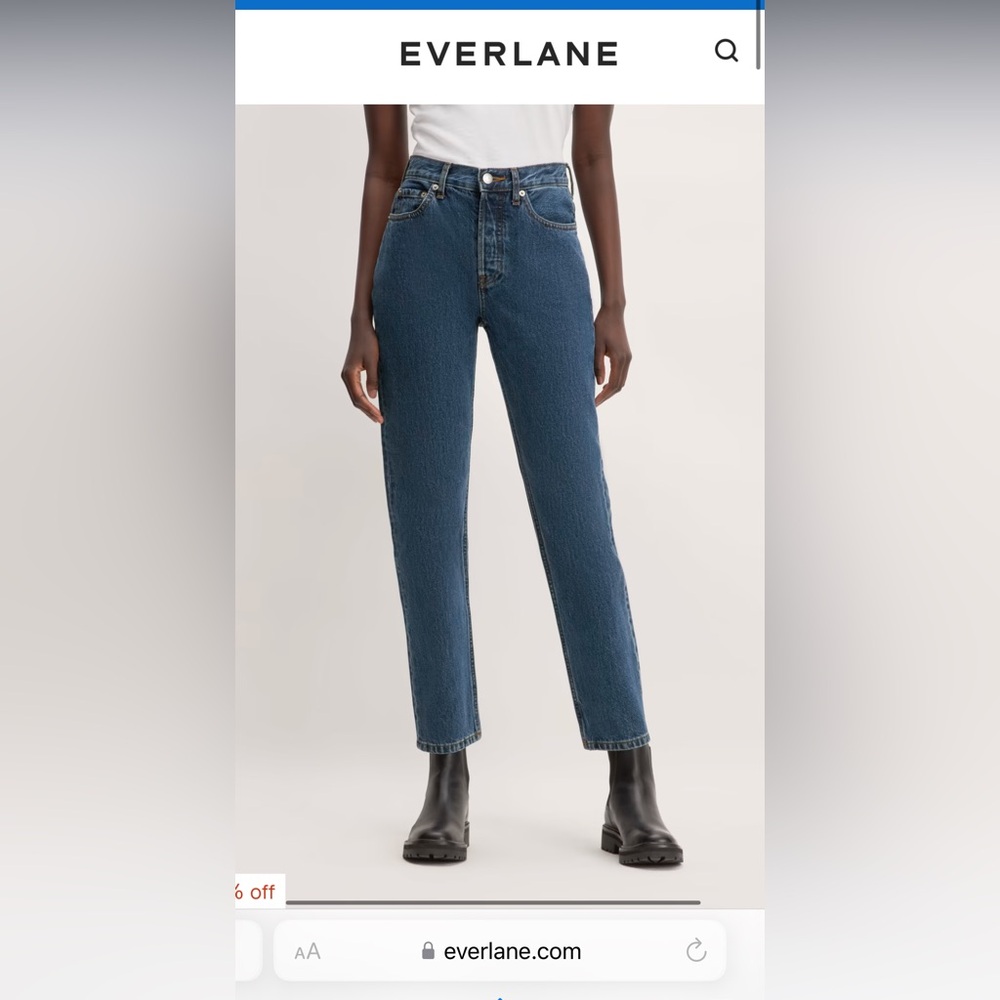 everlane 90s cheeky jean